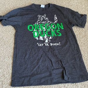 Oregon ducks “let ‘er buck” shirt